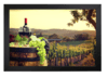 Vinho Uvas e paisagem - Digital Quadros