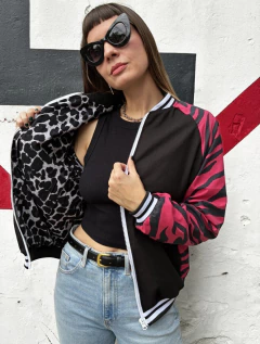 Bomber BLACK FLAG (Tam. M) - FOLKSY