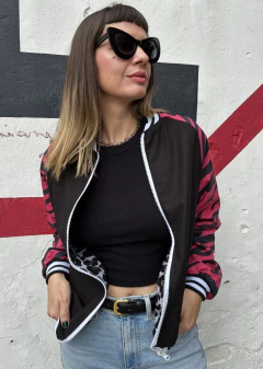 Bomber BLACK FLAG (Tam. M) - comprar online