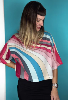 Blusa Cropped WAVE