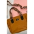 Bolso Texas Caramelo Print
