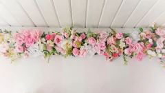 Guirnalda Floral Romántica – Composición Completa Decorativa - El Día que me Quieras Deco Romántica