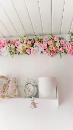 Guirnalda Floral Romántica – Composición Completa Decorativa - comprar online