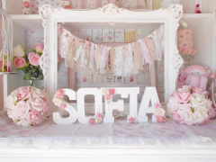 Letras corpóreas Shabby Chic 15 cm - El Día que me Quieras Deco Romántica