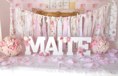 Letras corpóreas Shabby Chic 15 cm en internet
