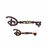 Hocus Pocus Set de 2 llaves limitadas Disney store - comprar online