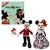 Mickey y Minnie Set muñecos collector limitado Disney store Valentines days ❤️