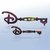 Hocus Pocus Set de 2 llaves limitadas Disney store en internet