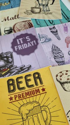 Vinilos 148x148 (x19 unidades) en internet