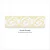 Guarda en Venecitas. Arena y blanco. Alto: 26 cm Precio por metro Lineal - comprar online