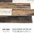 Revestimiento Misiones Vidrio con efecto Mattone Alerce 30x30cm - tienda online