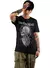Camiseta Preta Banda Lamb of God Skuul Bomber Rock Metal na internet