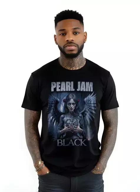 Camiseta Pearl Jam - Bomber Rock 100% Algodão