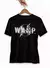 Camiseta Bomber Preta 100% Algodão - W.A.S.P. - loja online