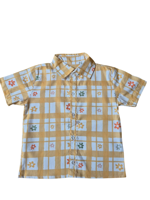 Camisa Infantil Floral