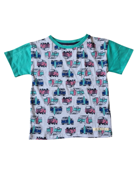Camiseta infantil Kombi