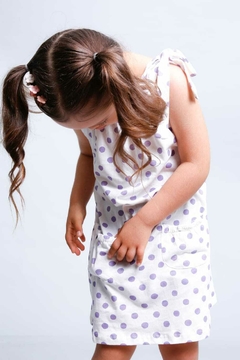 Vestido poa lilas na internet