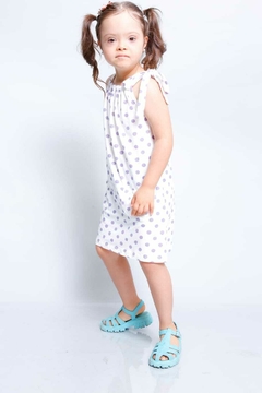 Vestido poa lilas - comprar online