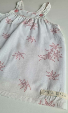 Vestidos flores rosa - MINI ROW 