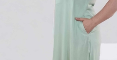 Vestido Georgia verde menta - comprar online