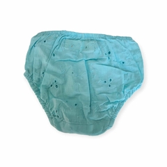 Tapa fralda azul bebe em laise - comprar online
