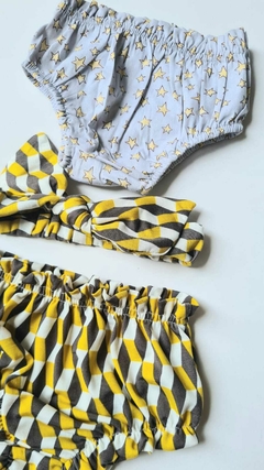 Kit tapa fralda geometrico - comprar online