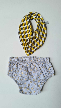 Kit tapa fralda com bandana - comprar online