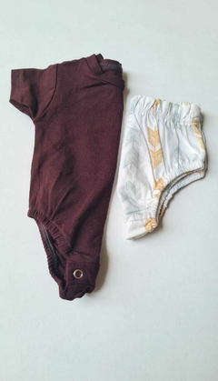 kit body e tapa fralda - comprar online