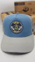 Gorra De Autor The Cap SKULLS LINE "Lover Skulls" Celeste y Gris - comprar online