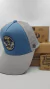 Gorra De Autor The Cap SKULLS LINE "Lover Skulls" Celeste y Gris en internet