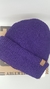Gorro De Autor The Cap TRADE LINE Violeta Interior Forrado