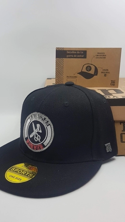 Gorra De Autor  The Cap BARBER LINE "Original Barber" Negro
