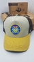 Gorra De Autor The Cap TRAVEL LINE "Brasil" Beige, Amarillo y Marrón - comprar online
