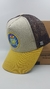Gorra De Autor The Cap TRAVEL LINE "Brasil" Beige, Amarillo y Marrón en internet