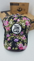 Gorra De Autor The Cap TRADE LINE FLOWER Estampado - Parche Negro - comprar online