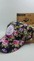 Gorra De Autor The Cap TRADE LINE FLOWER Estampado - Parche Lila - comprar online