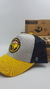 Gorra De Autor The Cap ANIMAL LINE "Jumping Kangaroo" Beige, Amarillo y Negro