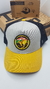 Gorra De Autor The Cap ANIMAL LINE "Jumping Kangaroo" Beige, Amarillo y Negro - comprar online