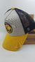 Gorra De Autor The Cap ANIMAL LINE "Jumping Kangaroo" Beige, Amarillo y Negro en internet