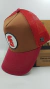 Gorra De Autor The Cap WARRIOR LINE Marrón y Rojo en internet