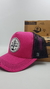 Gorra De Autor The Cap MARINE LINE "The Seafarer" Fucsia y Negro