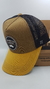 Gorra De Autor The Cap BARBER LINE "Haircuts & Shaves" Marrón, Amarillo y Negro en internet