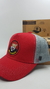Gorra De Autor The Cap ANIMAL LINE "Be a Tiger" Rojo y Gris