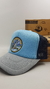 Gorra De Autor The Cap ANIMAL LINE "Mallard Duck" Celeste, Gris y Azul Trucker