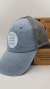 Gorra De Autor The Cap TRADE LINE Jean Celeste y Gris en internet