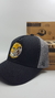 Gorra De Autor The Cap ANIMAL LINE "Mammuthus Imperator" Negro y Gris