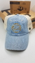 Gorra De Autor The Cap TRADE LINE Jeans y Blanco - comprar online
