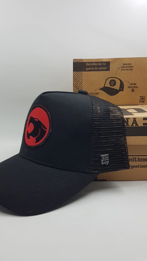Gorra De Autor The Cap ANIMATED LINE "Thundercats" Negro