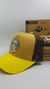 Gorra De Autor The Cap ANIMAL LINE "Chow Chow Companion" Beige, Amarillo y Marrón