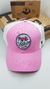 Gorra De Autor The Cap FEMME LINE "Stay Soft" Rosa y Blanco - comprar online